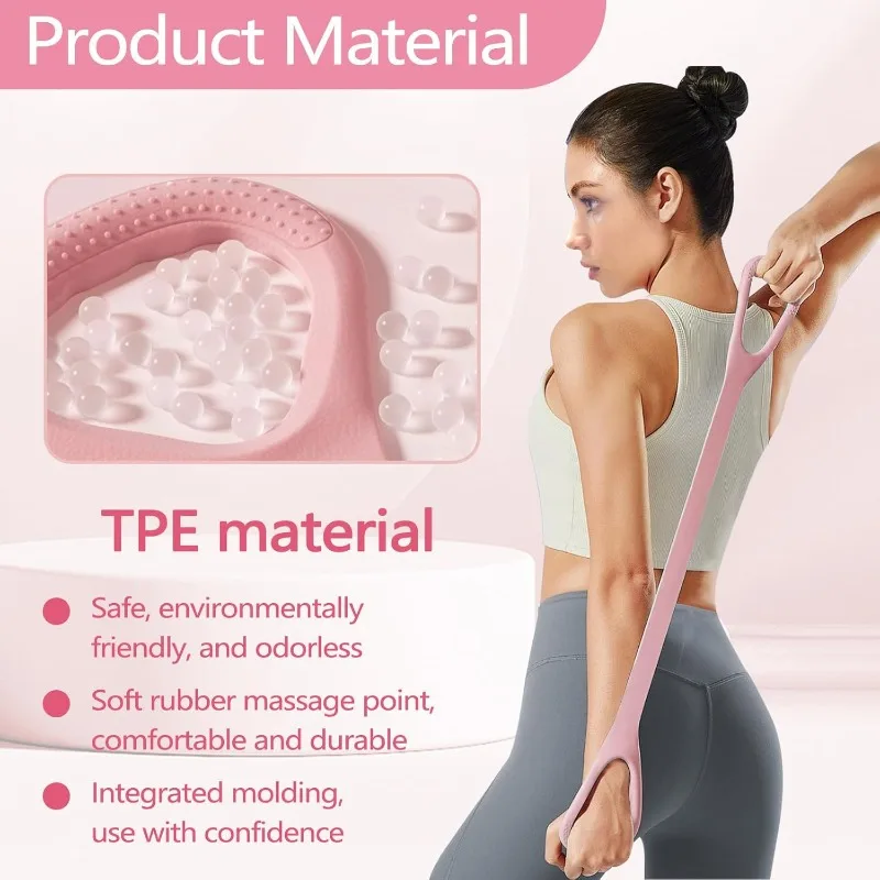 Suitable for Yoga Resistance Band Elastic Fitness Stretching Ropeused for Arm Shoulder Back Chest Stretching Exercises photo 3