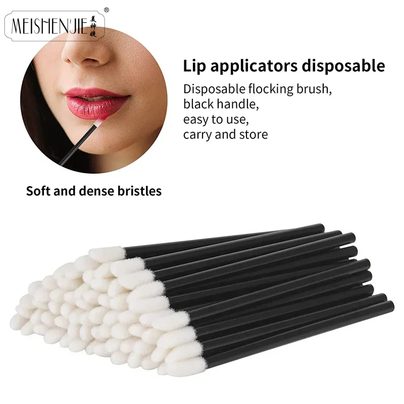 Wholesale 50/1000pcs Lip Brushes Applicators Eyelashes Brush Lipstick Brush Lip Gloss Applicator Wands Makeup Beauty Tool photo 5