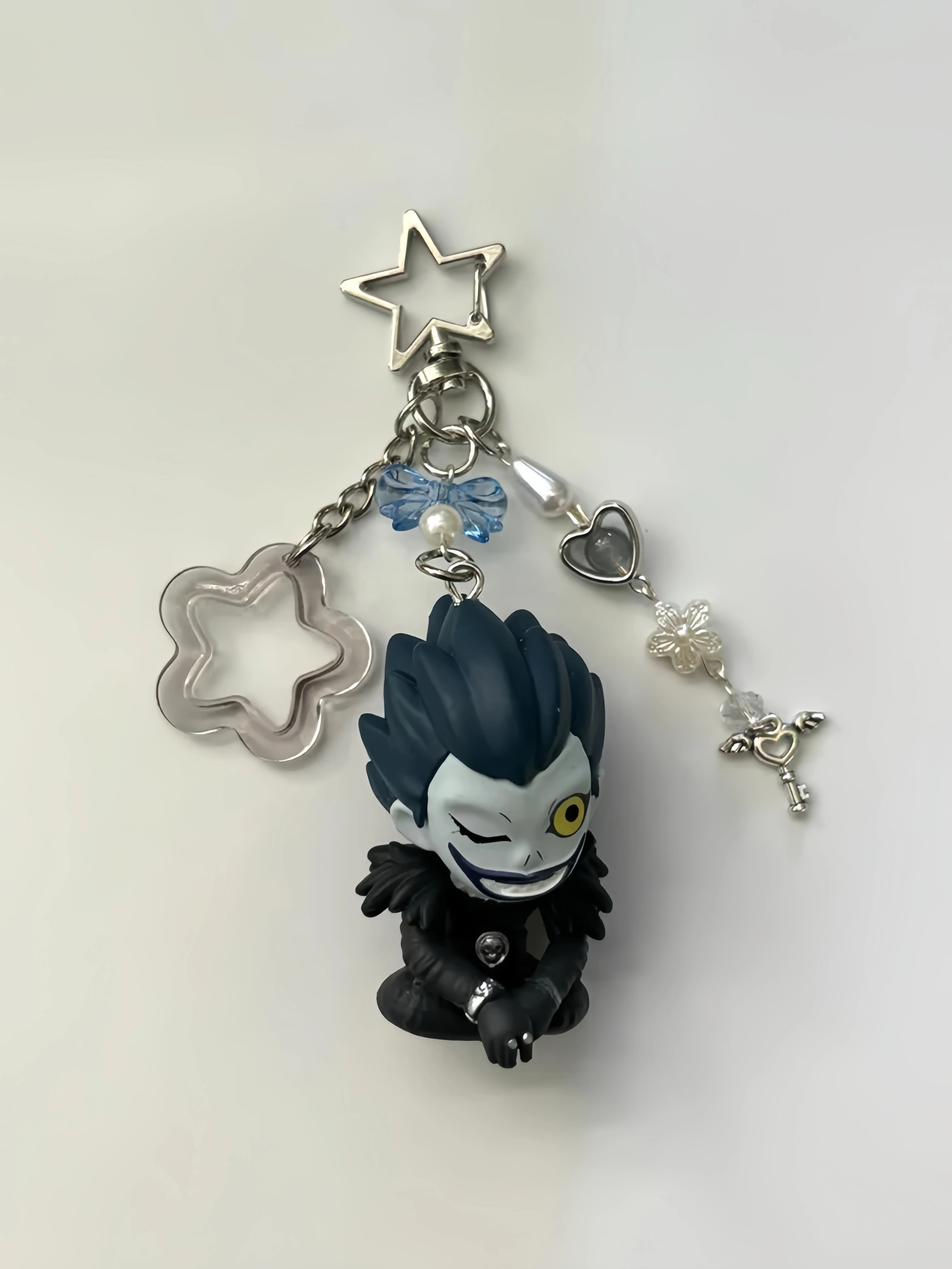Handmade anime characters Keychains, Unique Anime Accessories, Perfect Gift for Fans, Durable Design, Ideal for Lanyards & Bags photo 4