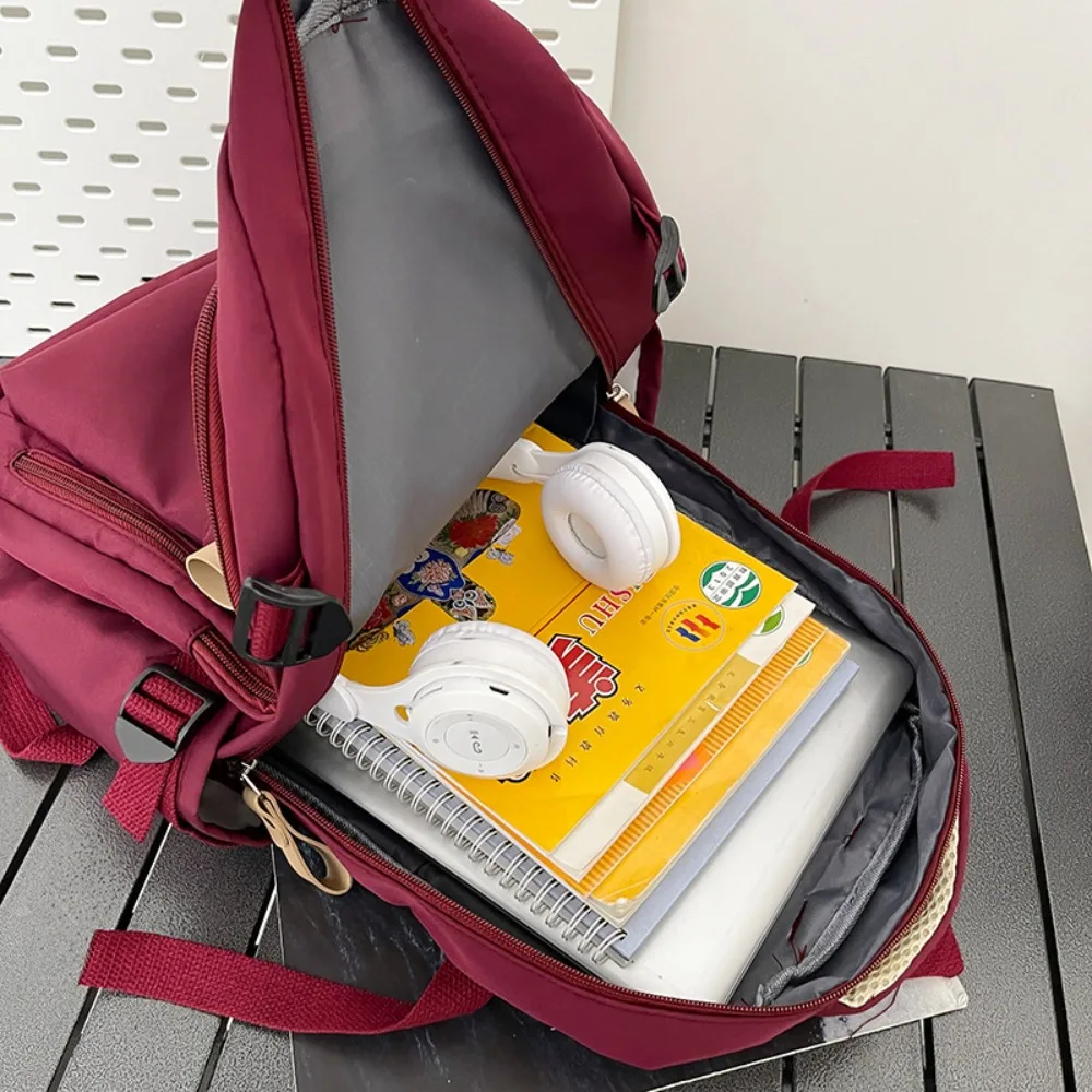 Fashion Large Capacity School Backpack Waterproof Nylon Travel Bag Computer Backpack photo 2