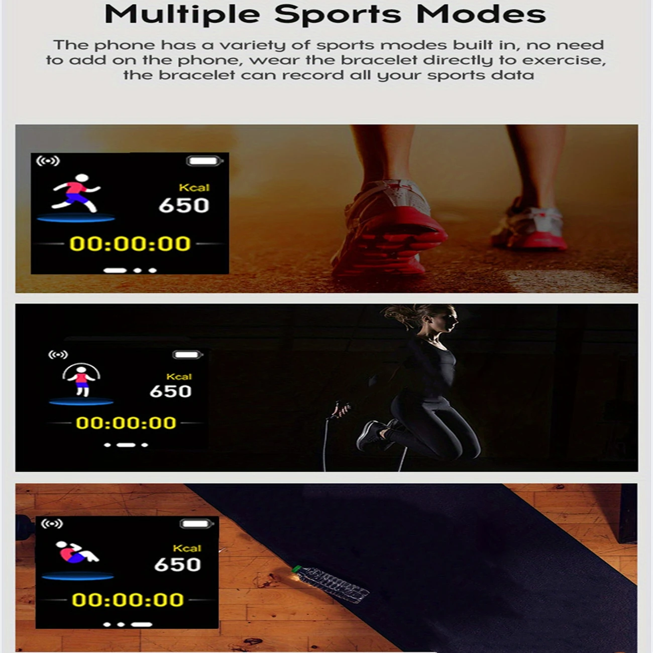 Multifunctional Smart Watch Men Women Bluetooth Connected Phone Music Player Fitness Sport Bracelet Sleep Monitor D13 Smartwatch photo 6