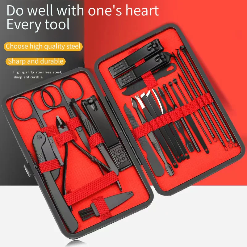 Nail Clipper Set Set Convenient Beauty Tools Nail Clipper Manicure Nail Trimmer Pedicure Knife Ear Peeling Knife Nail Manicure T photo 3