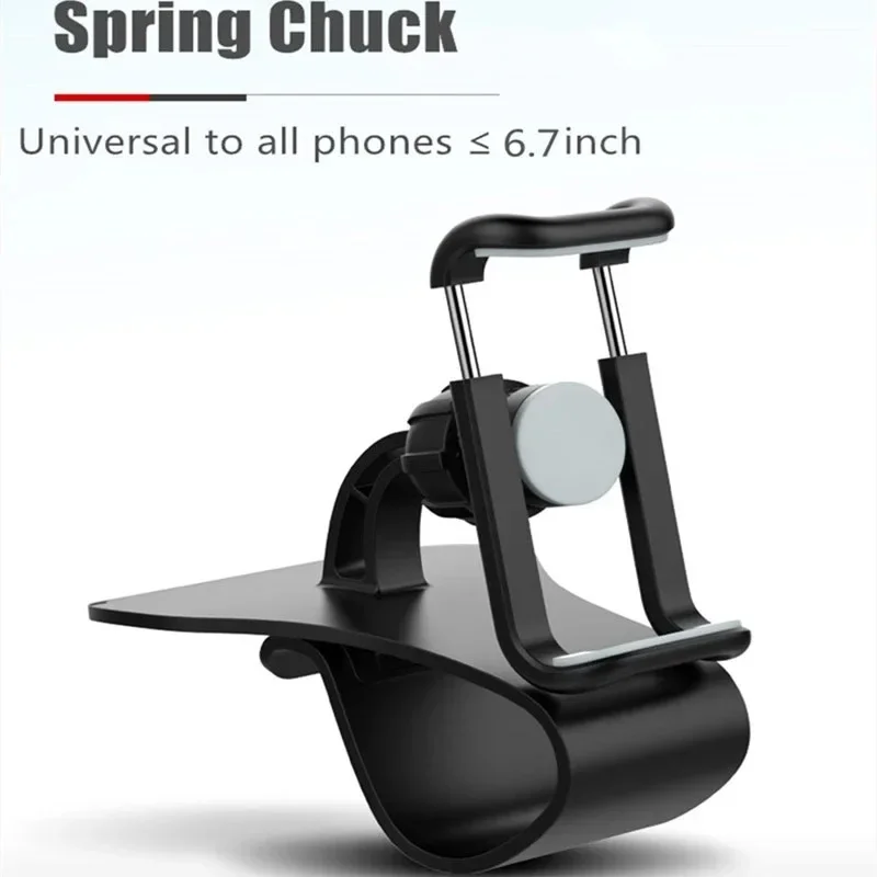 360 Rotatable Car Phone Holder Universal Cell Phone Stands Car Rack Dashboard Support for Auto Grip Mobile Phone Fixed Bracket photo 6