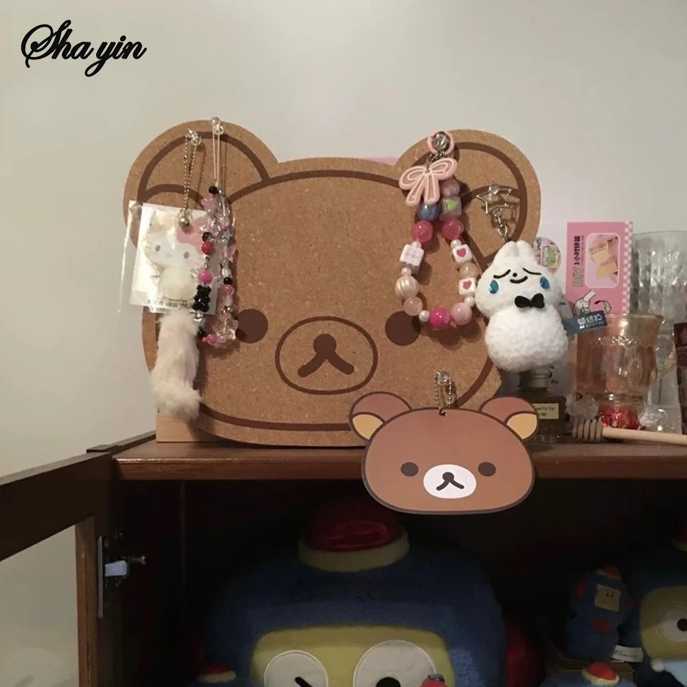 Cartoon Felt Board Cute Dormitory Background Decoration Photo Wall Felt Message Board Non Damaging Wall No Drilling photo 4