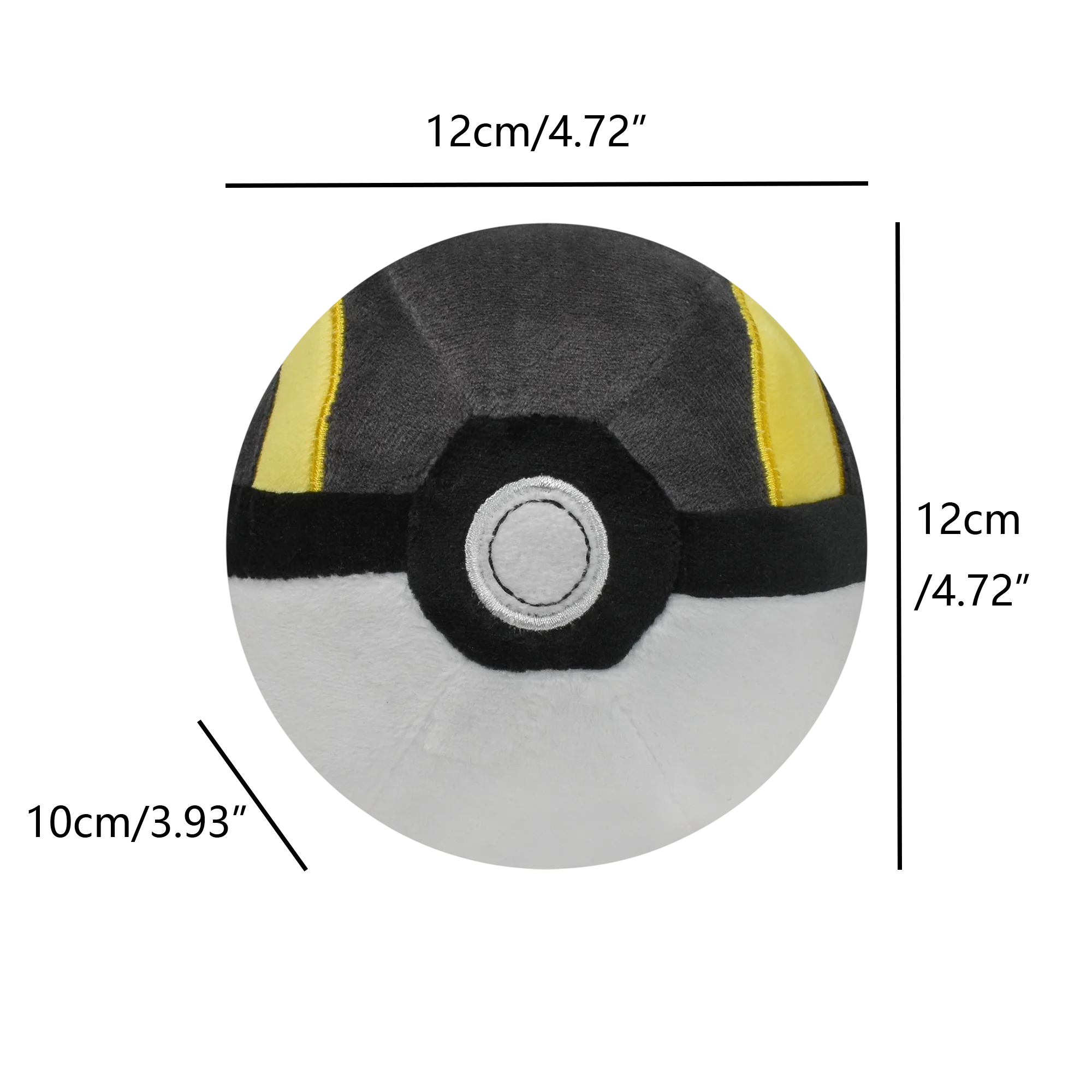 Master Ball Great Ball Ultra Ball Poké Ball Plush Toys Soft Stuffed Animals Cartoon Backpack Pendant Decoration Toy Birthday photo 5