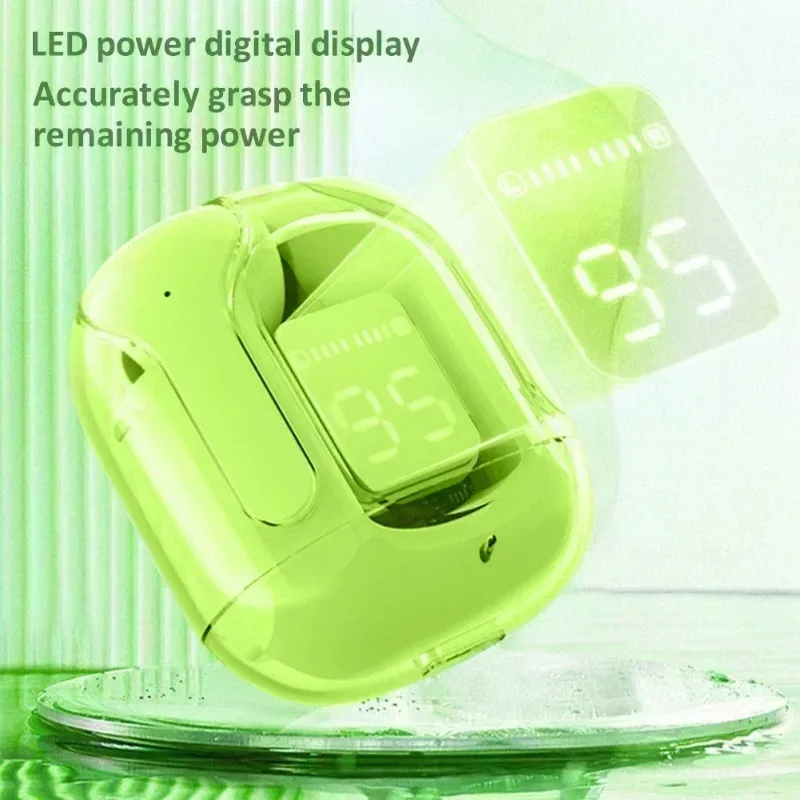 Wireless Mini Earbuds LED Power Digital Display TWS Headset Stereo Sound Bluetooth-compatible 5.3 For All Smartphones photo 6