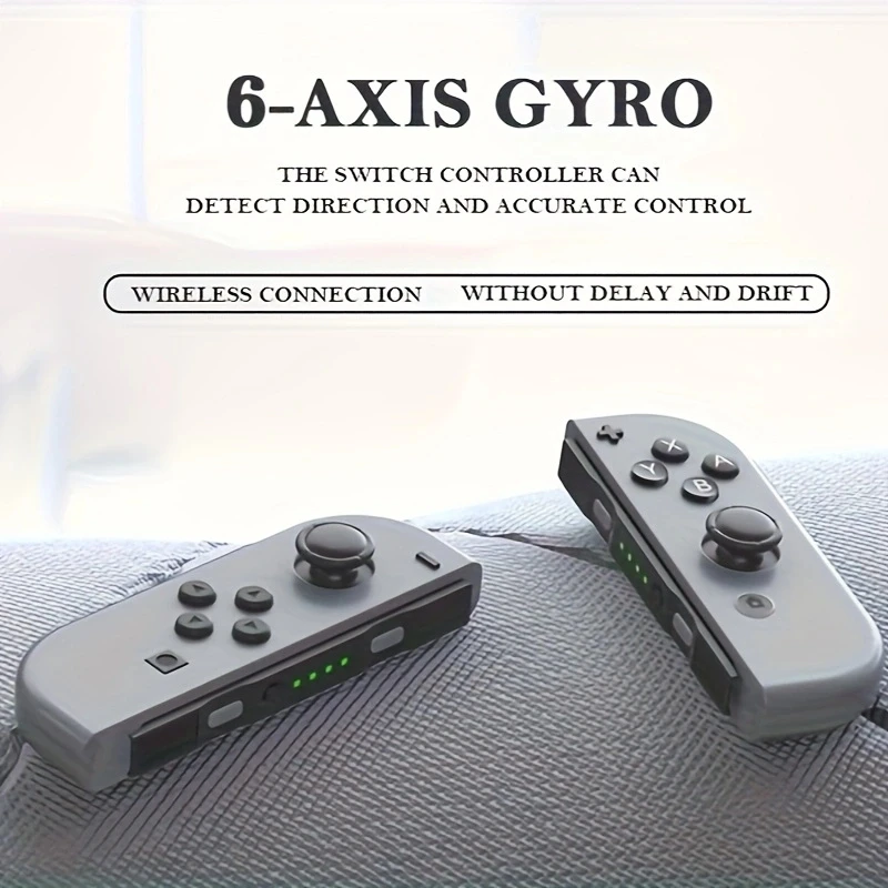 Wireless Controller For Nintendo Switch NS/OLED/LITE Gamepad Joystick Dual Vibration Turbo Remote Control 6 Axis Gyro L/R Joypad photo 5