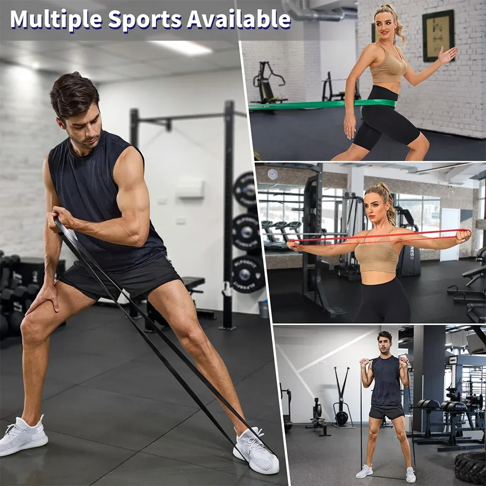 New Resistance Bands, Pull Up Assistance Bands, Exercise Bands for Men or Women Home Fitness, Body Stretching, Strength Training photo 6
