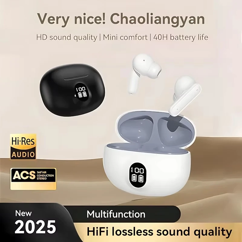 Mini Slim TWS Wireless Bluetooth Earbuds Noise Isolation Long Playtime Battery Built-In Mic for Hands-Free Calls Music Streaming photo 5