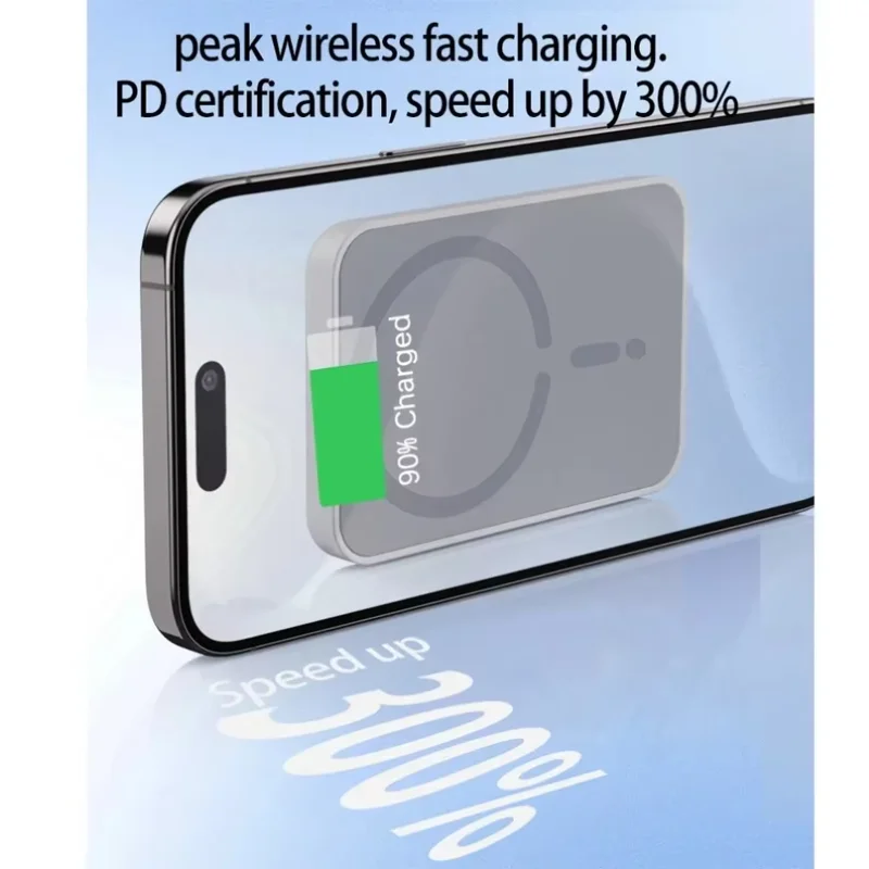 Car Air Vent Magnetic Wireless Charger Phone Holder, Fast Charging Mount Compatible with MagSafe iPhone 17/16/15/14/13/12 Pro photo 6