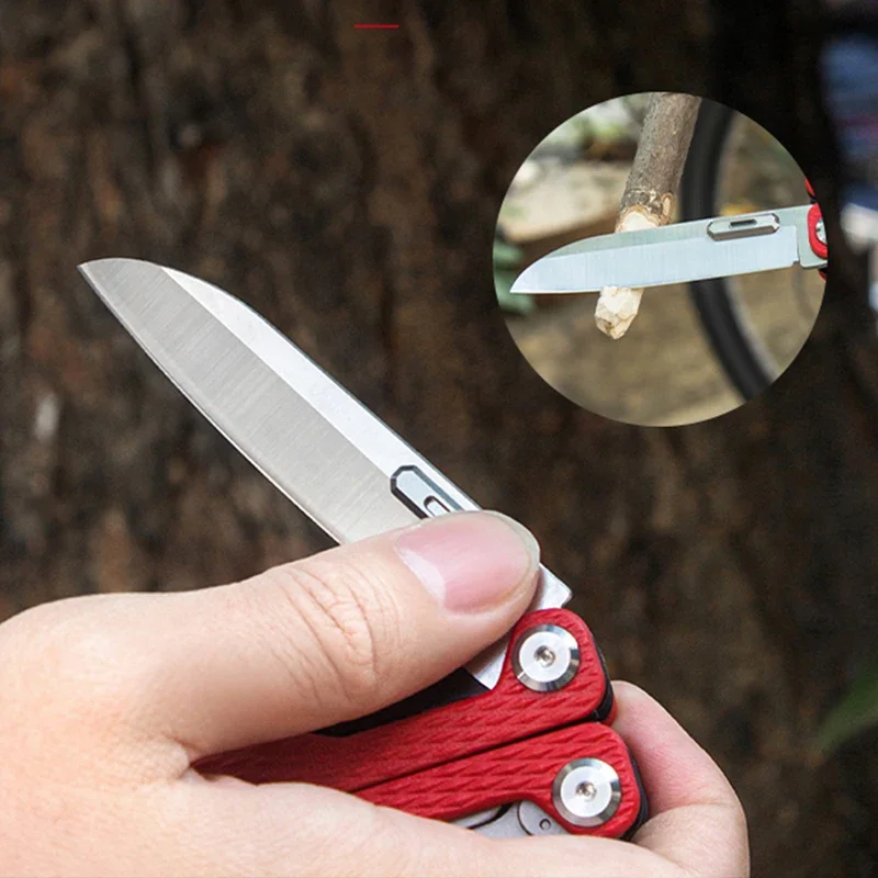 BHBT 20 in 1 Folding Multitool Pliers Multi-functional Tool Pliers Scissors Screwdriver EDC Outdoor Survival Eqiupment photo 5