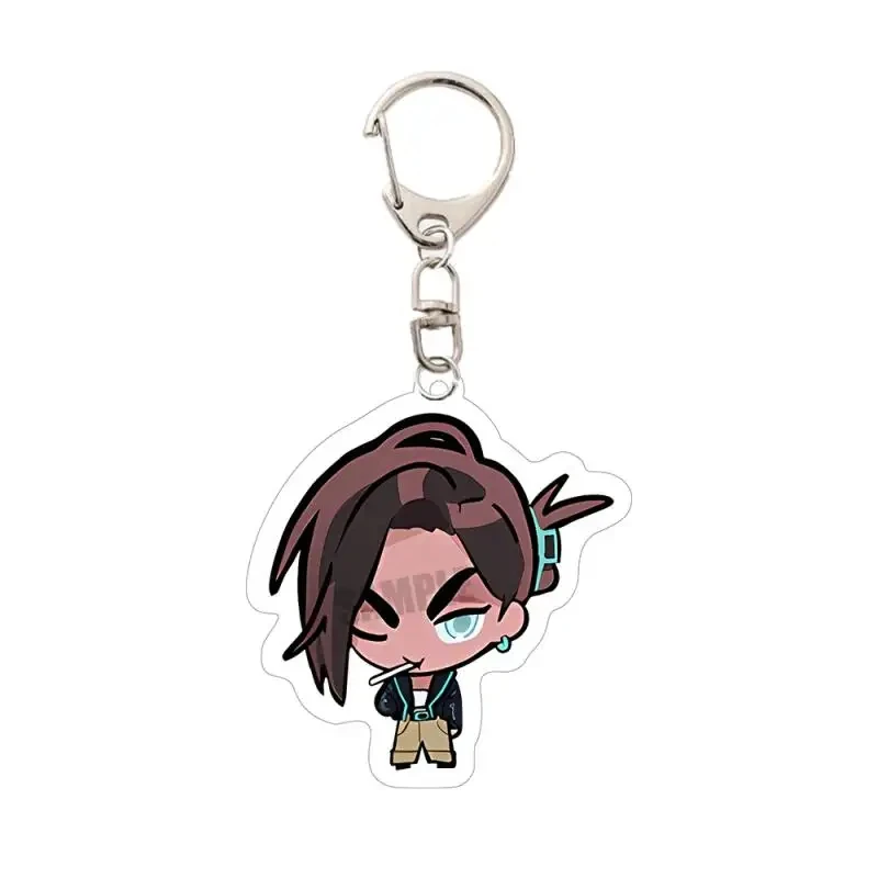Alien Stage Acrylic Keychain Luka Mizi Hyuna Ivan Sua Till Anime Game Cartoon Plush Schoolbag Bag Cute Exquisite Gift Pendant photo 5
