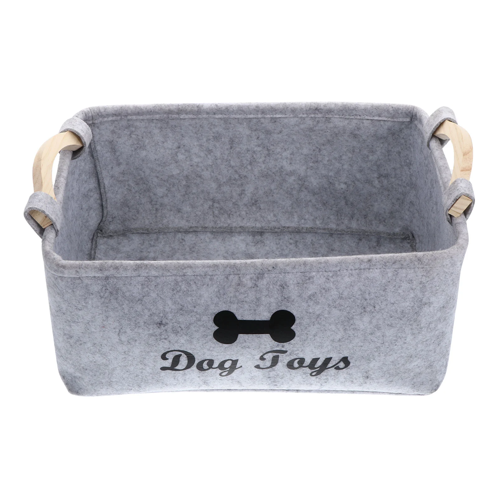 Dog Toy Basket Pet Storage Box Bin Organizer Toys Felt Cat Accessory Container Bins Baskets Accessories Containers Organizing photo 4