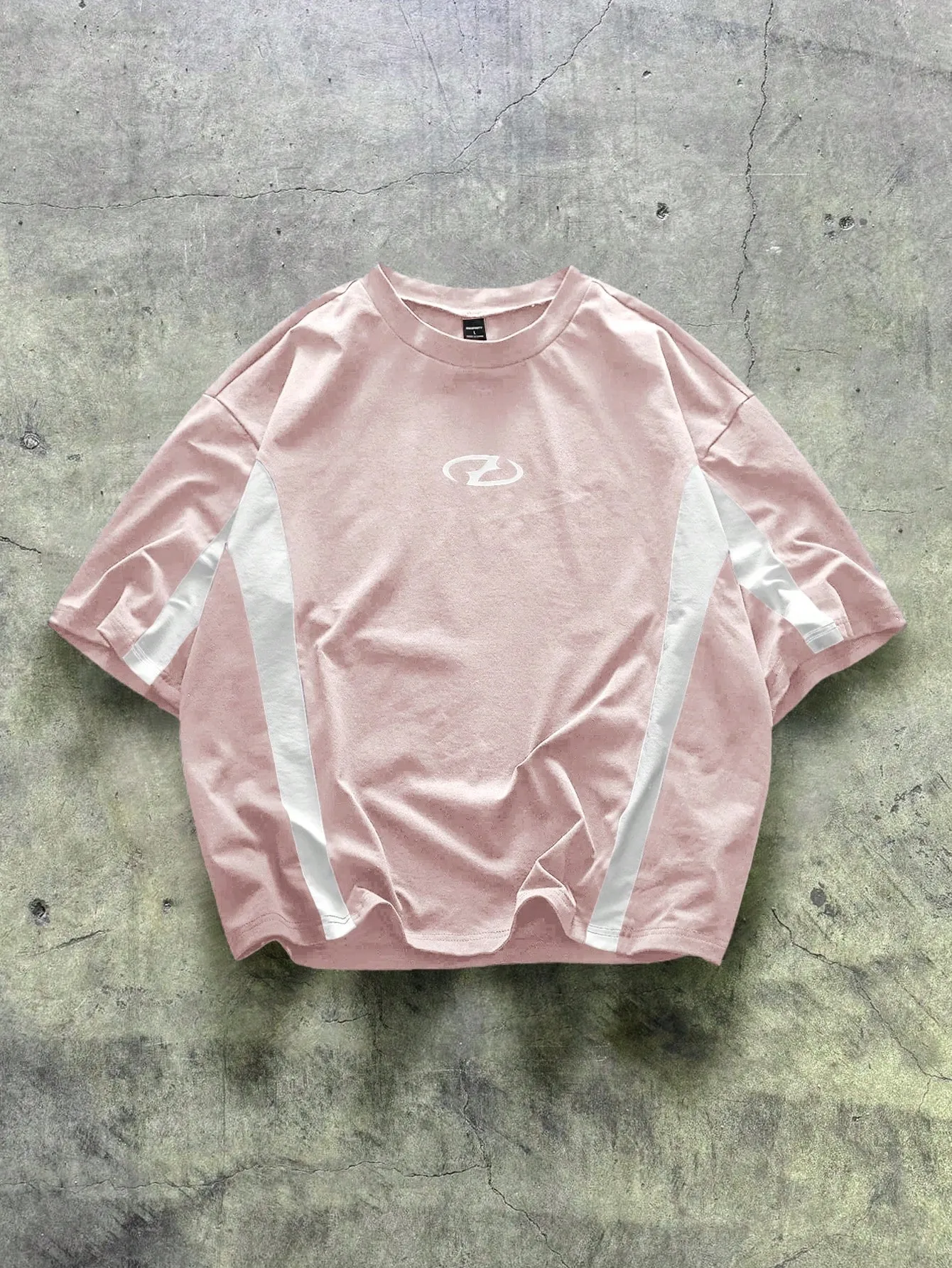 2026 Summer New Product European and American Men's Summer Minimalist 3D Letter Printing Comfortable and Breathable Round Neck T photo 6