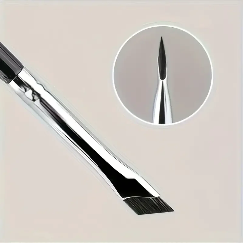 2/5Pc Karsyngirl Upgrade Blade Eyeliner Brush Ultra Thin Fine Angle Flat Eyebrow Brush Under The Eyes Place Precise Detail Brush photo 2