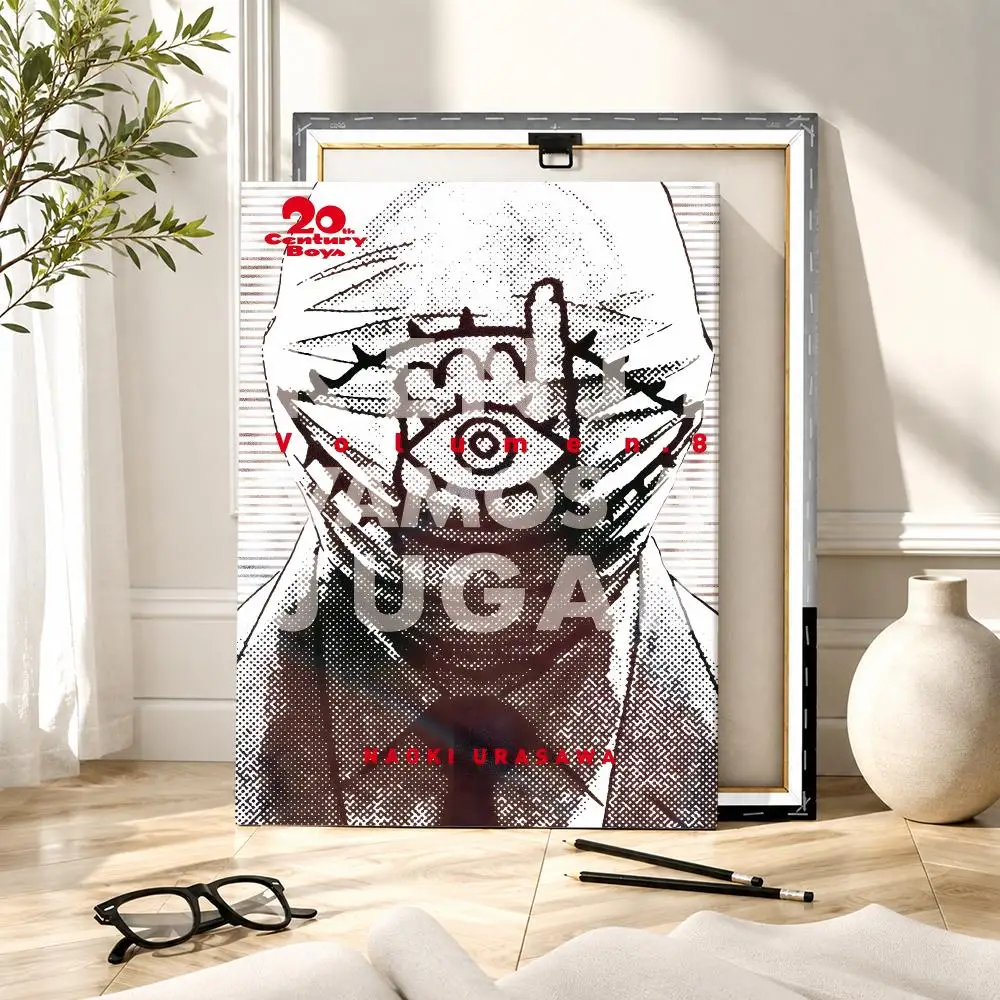 Japanese Anime 20th C-Century Boys Poster HD Canvas Wall Art With Inner Frame Gallery Wrapped Ready To Hang Home Decor photo 3