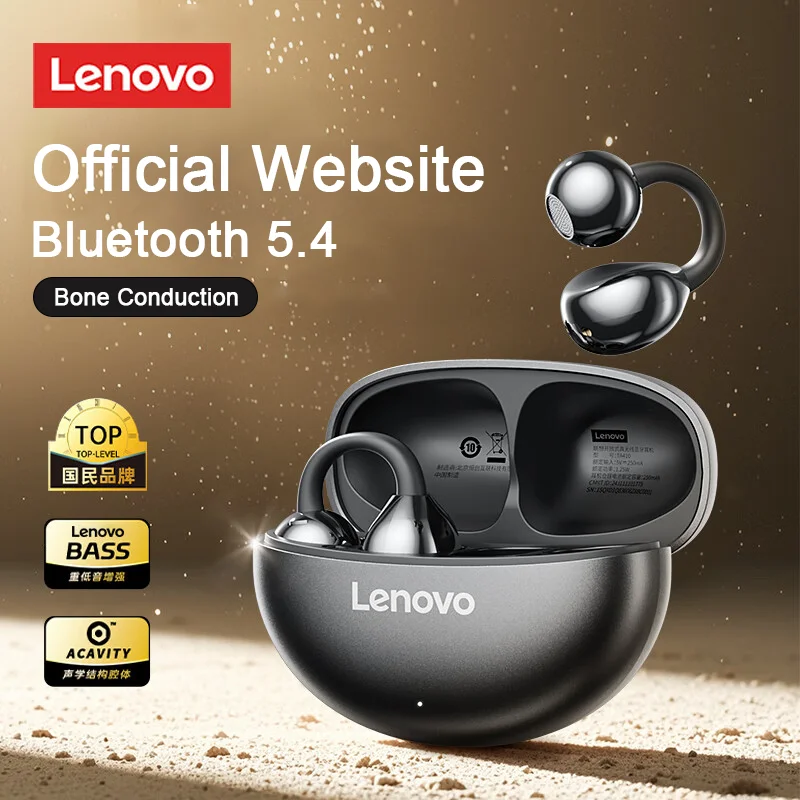 Lenovo TA410 Bluetooth Earbuds Wireless Headphones Ear Clip TWS Earphones Noise Cancelling Sports Gaming Headset for Android iOS photo 2