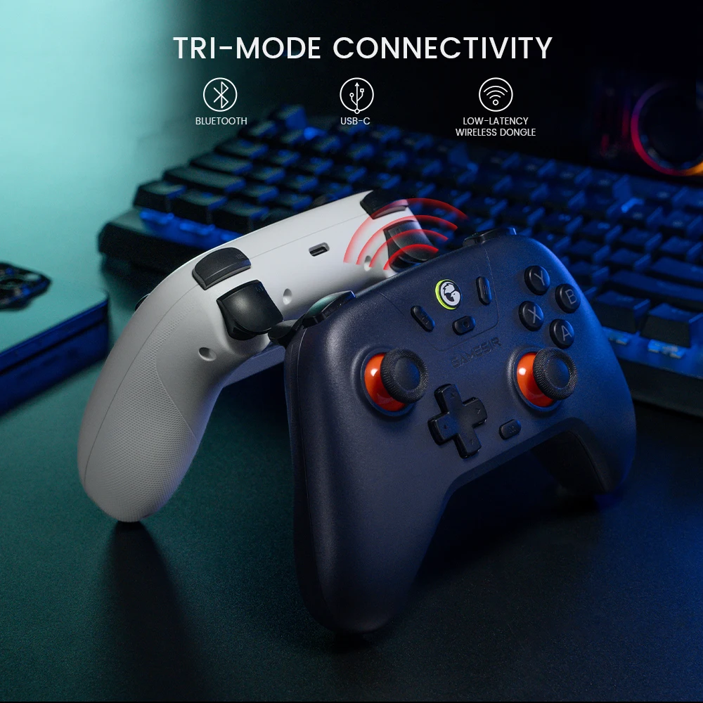 GameSir Nova Lite Wireless Gamepad, Bluetooth Gaming Controller with Hall Effect for Switch, Android, iOS, PC, Steam Games photo 2