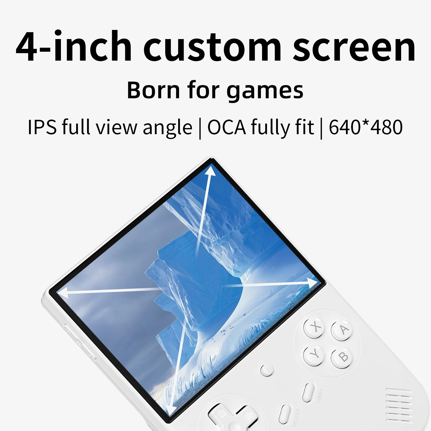 ANBERNIC RG40XX V Retro Handheld Game Console 4'' IPS Screen 64GB Preloaded Games 4753+ Linux System 5G WiFi HDMI Bluetooth 4.2 RGB Lighting Portable Gaming photo 3