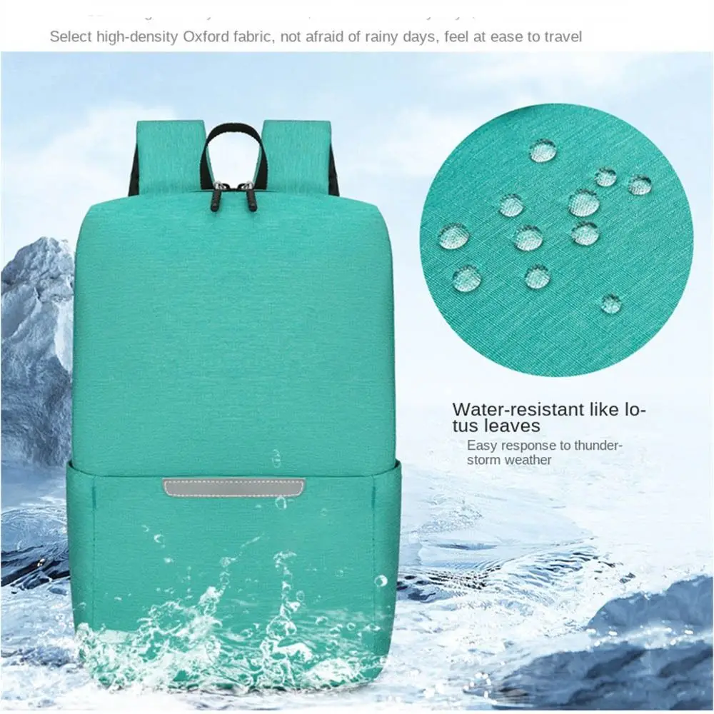 Men's Backpack Computer Bag Reflective Strip Ultra Light Commuting Bag Large Capacity Student Backpack photo 2
