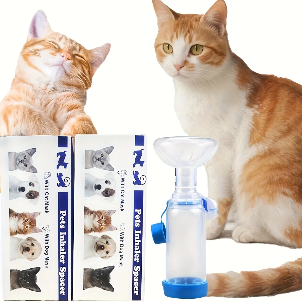 Adjustable Pet Nebulizer Mask, Large-Capacity Aerosol Spacer, Respiratory Care for Pets photo 2
