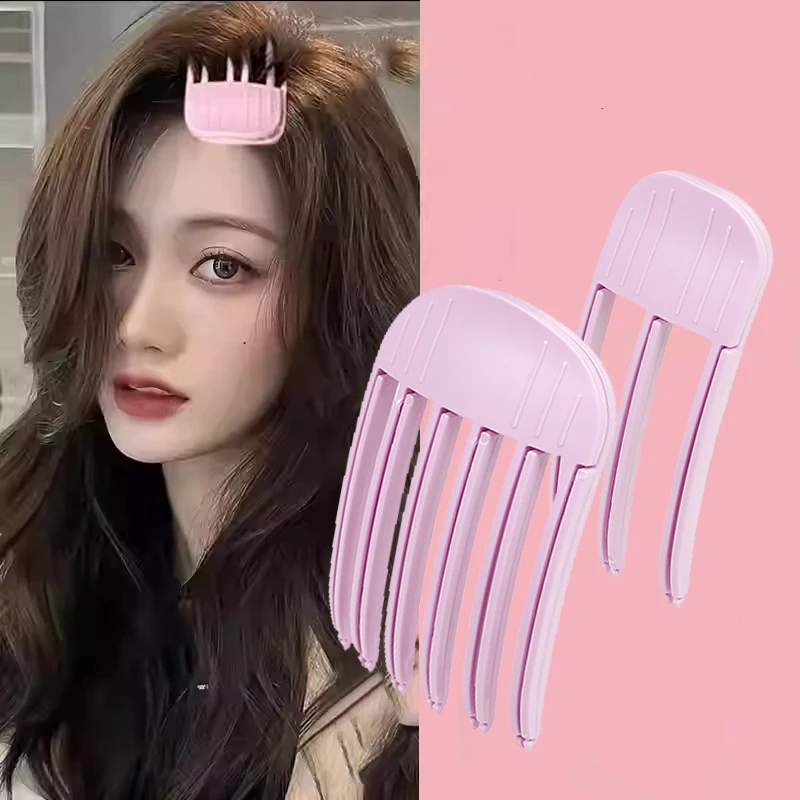 Fluffy Hairpin Curling Bangs Clips Hair Roots Volumizing Hair Clips Women Curling Fixed Shape Clips Fashion Volume Hair Roller photo 2