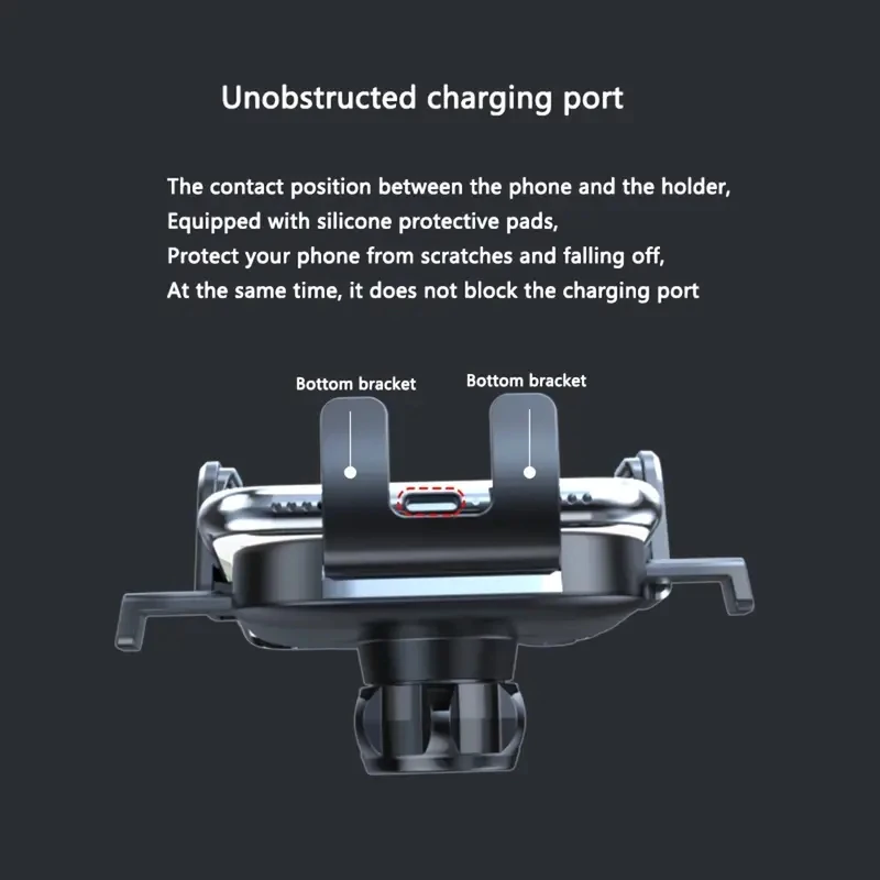 New Car Phone Holder Universal Car Foldable Rotatable GPS Phone Stand Air Vent Mounts Auto Interior Accessories Car Bracket photo 5