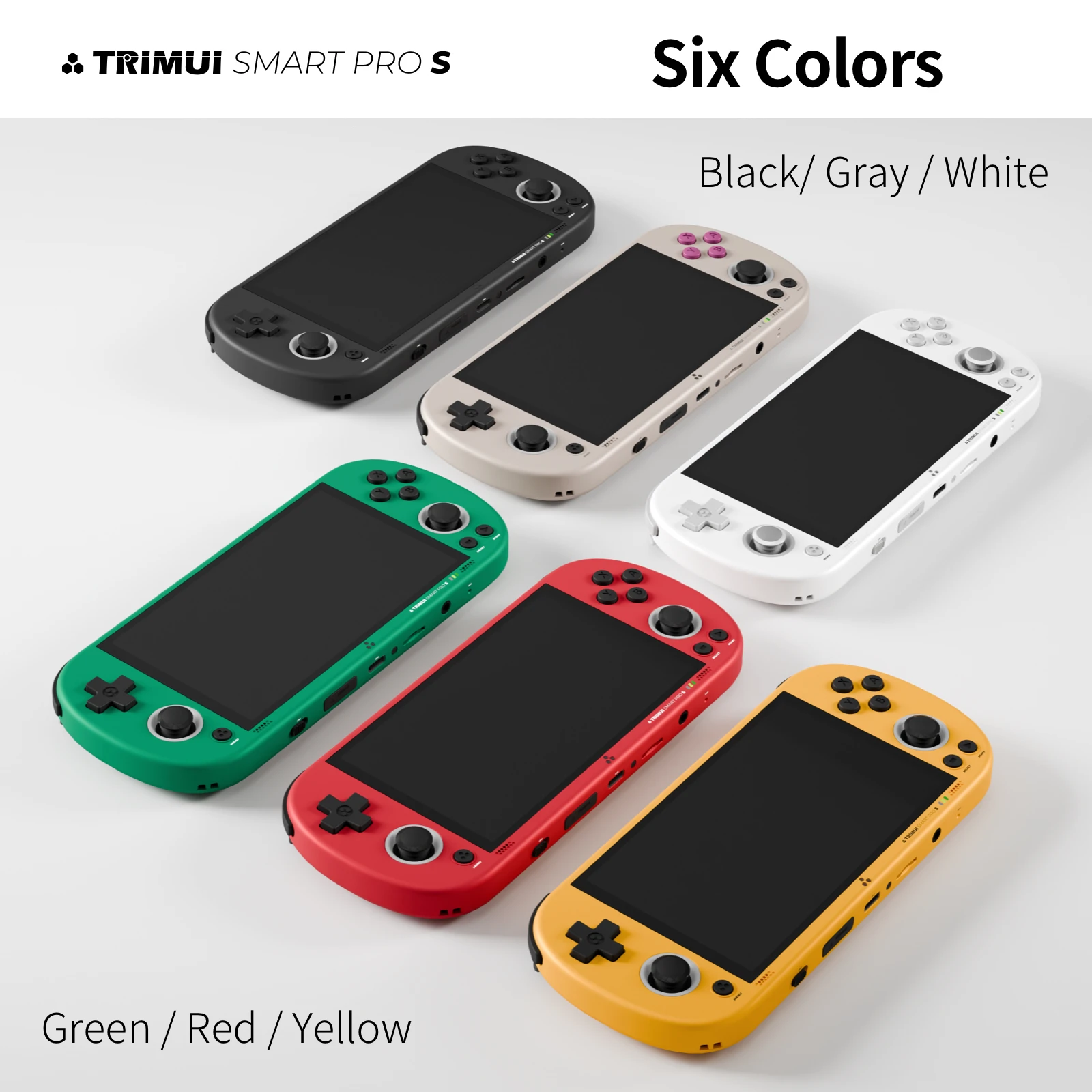 Trimui Smart Pro S TG5050 Handheld Game Console - Best for PSP Game, Octa-core 2.0GHz, 4.96" IPS Display, 5000mAh Battery photo 4