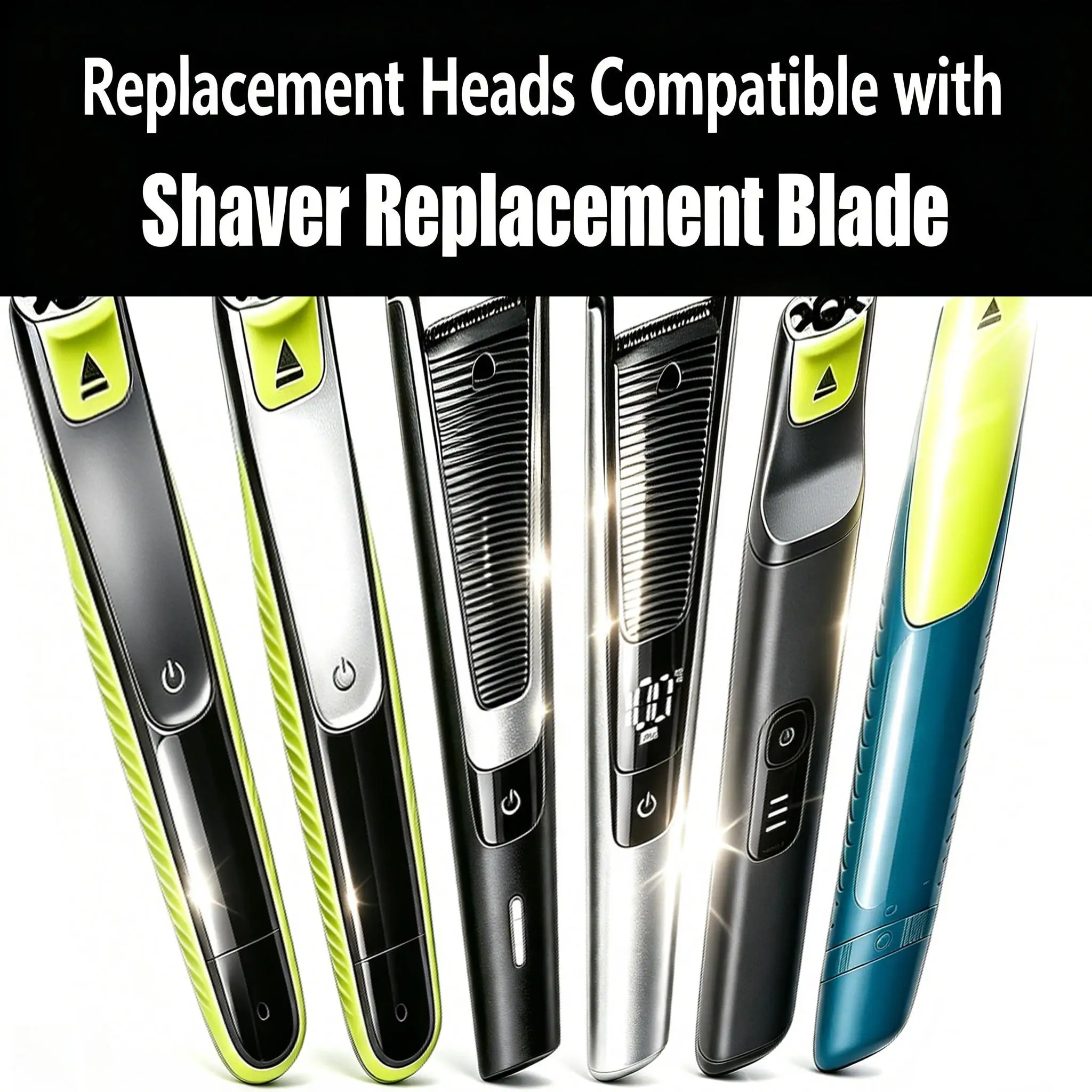 1-3 COUNTS 360 Blade Replacement Head , Ideal Beard Tool, Perfect Valentine's Gift for Men for QP, Essential Shaving Accessories photo 2