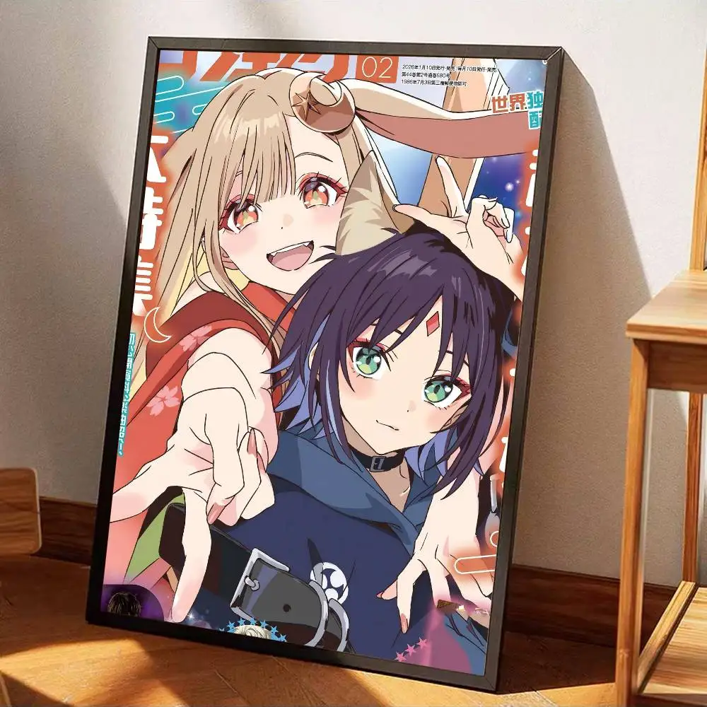 Hot Anime C-Cosmic Princess Kaguya Classic Vintage Posters Decoracion Painting Wall Art White Kraft Paper Kawaii Room Decor photo 4