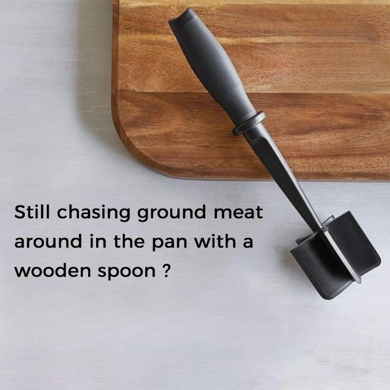 Meat Chopper Ground Beef Masher Tool for Hamburger photo 1