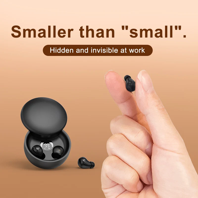 SK26 Bluetooth 5.4 Wireless Earphones Small Earbuds Sleeping Sport Invisible Headphones Bass Sound Quality Headset Sliding Cover photo 6