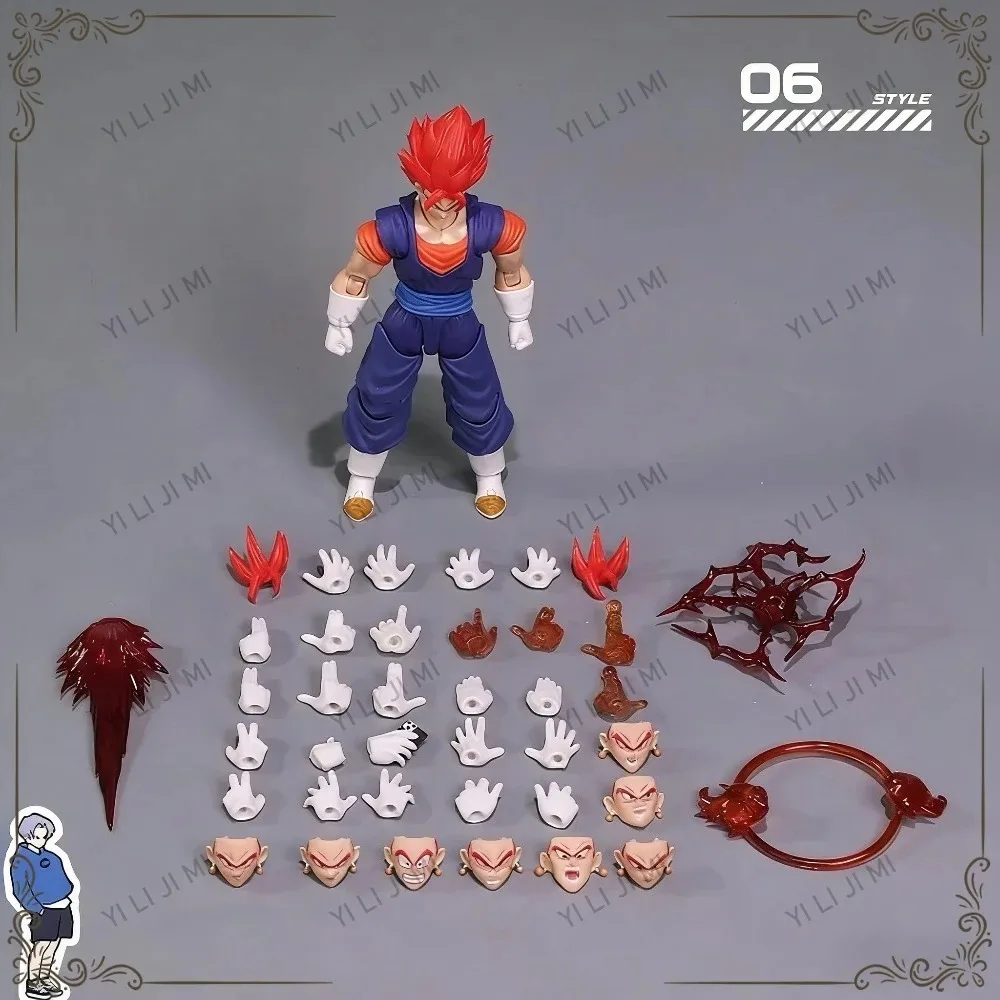 In Stock OC TOYS Vegito SHF Dragon Ball Super Saiyan SSJ 3.0Body OC04-06-07-08-09A/B Action Figure Anime Model Toys Collectible photo 3