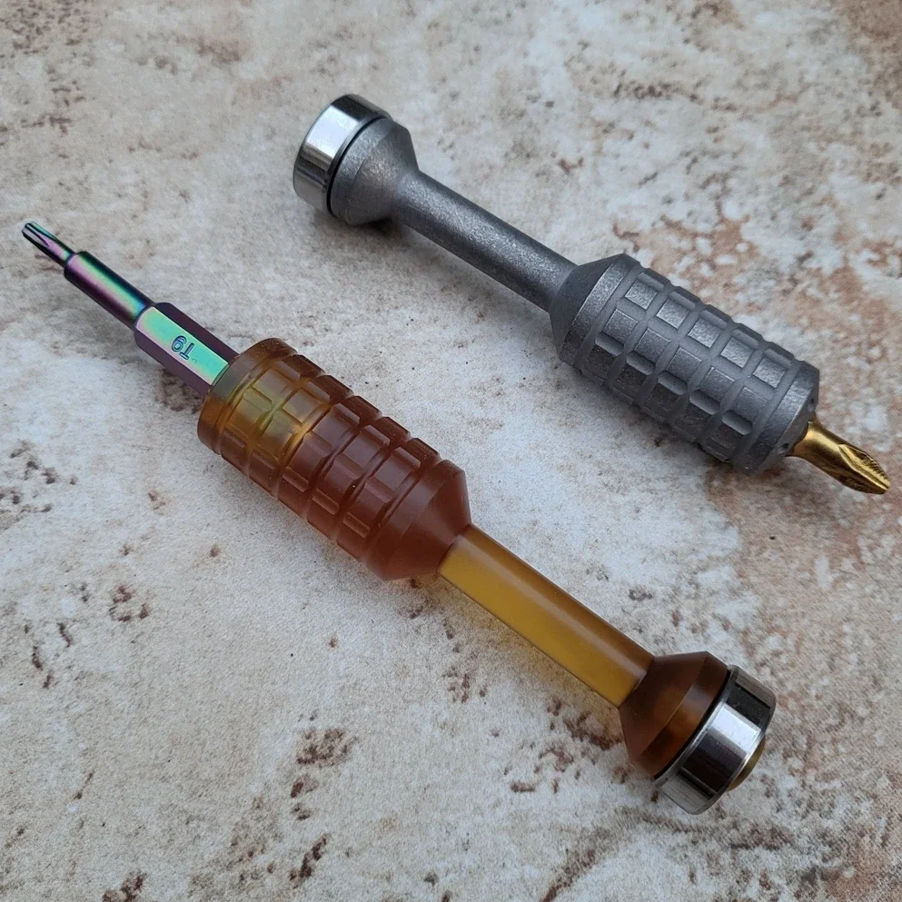 EDC Titanium Alloy PEI Screwdriver Portable Gadget Cross Bit Riding Equipment Outdoor Camping Multi-functional Gear EDC Tools photo 2