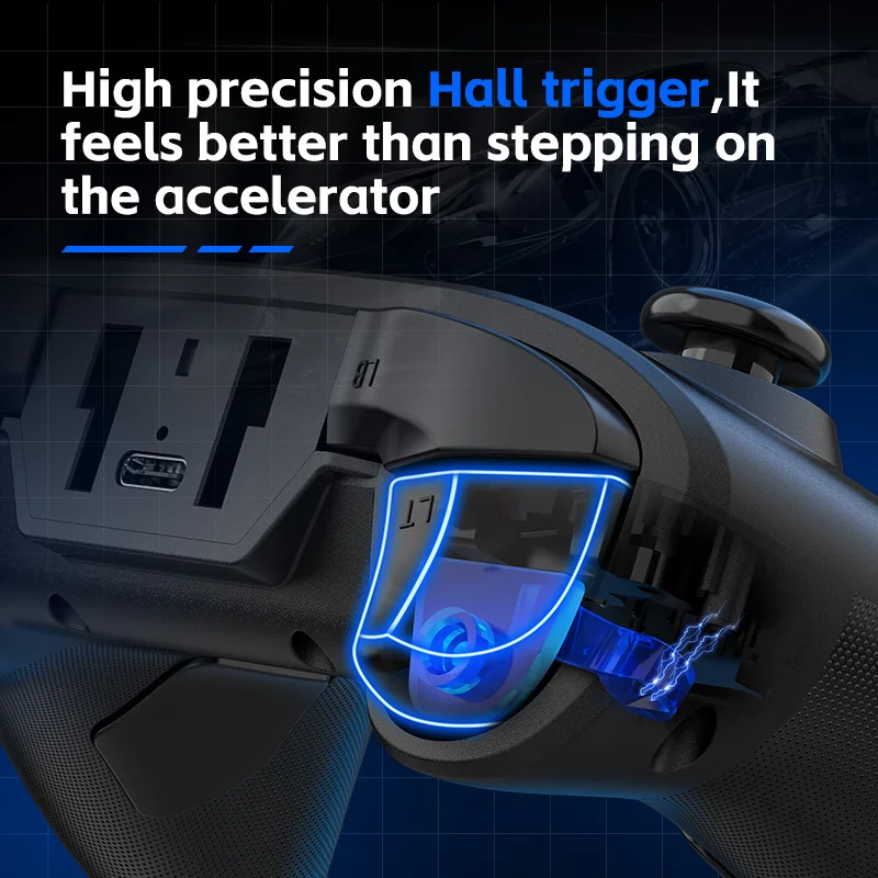 G6 Wireless Mobile Game Controller with Hall Trigger and Hall Joystick Supporting Switch/PC/Android/iOS photo 3