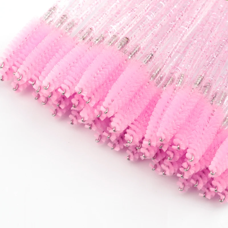 5/50 Pcs Eye Lash Brushes Eyebrow Brush False Eyelashes Extension Tools Mascara Wands Applicator Spoolers Lashes Cosmetic Tool photo 3