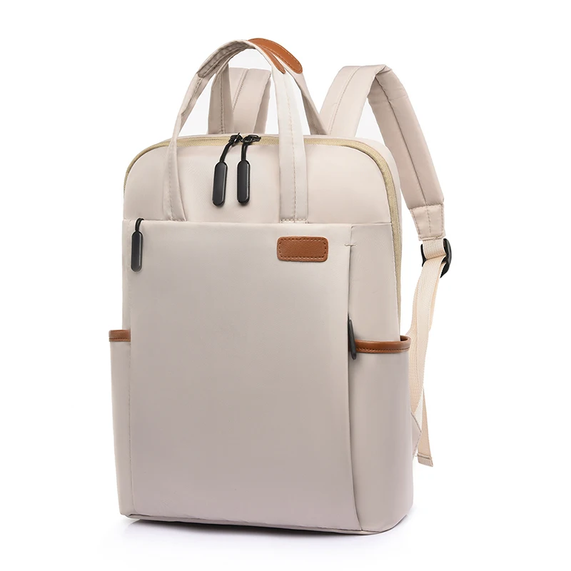 Laptop backpack with multiple pockets, adjustable shoulder straps, zipper closure, multi-purpose, school backpack photo 3