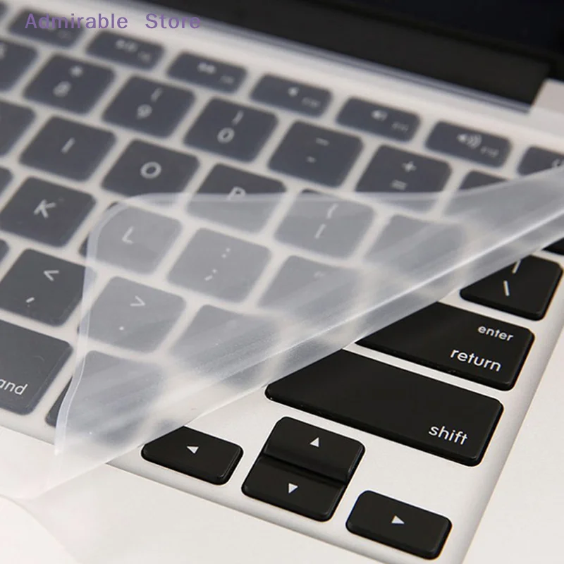 wUniversal Laptop Keyboard Cover Protector 12-17 inch Waterproof Dustproof Silicone Notebook Computer Keyboard Protective Film photo 6