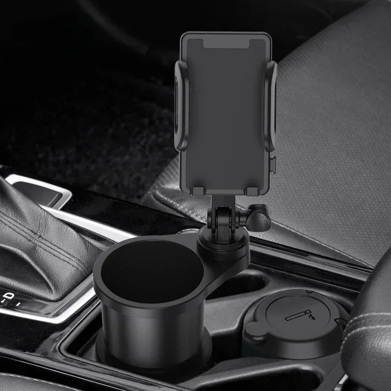 Car Cup Holder Mount Expander with Car Cell Phone Holder 360 Rotation Cup Holder Expander Smartphone Auto Interior Accessories photo 5