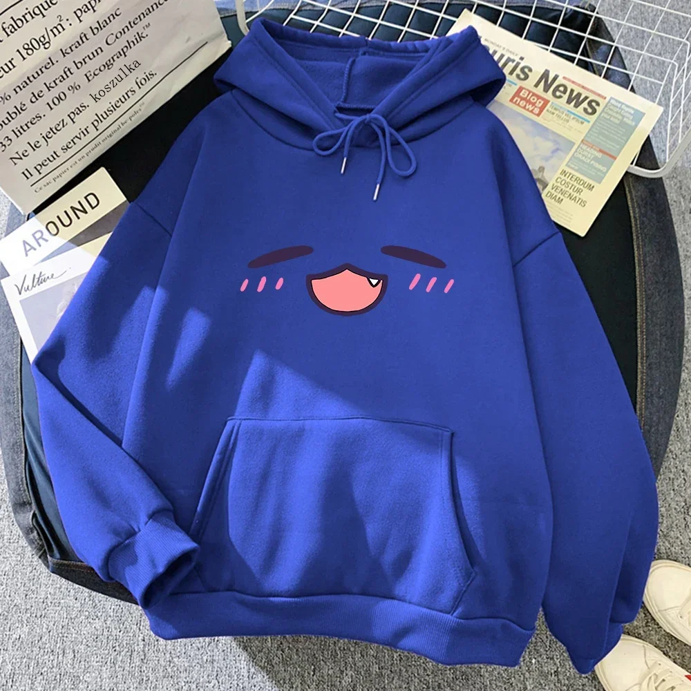 Tako Takodachi Face Hoodie Anime Hololive Hoodies Winter Women Spring/Autumn Tops Unisex Sweatshirt Vintage Harajuku Sudaderas photo 4
