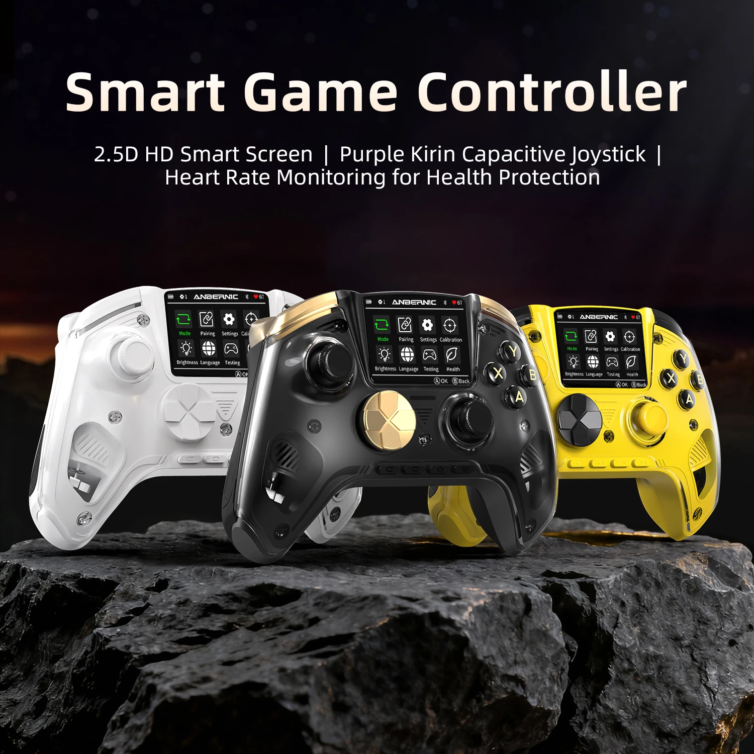 Anbernic RG G01 / RG P01 Retro Games Controller Hall Effect Triggers XBOX Gamepad for PC Android IOS Steam Linux Supports Bluetooth 5.3/Wired/2.4G Wireless photo 2