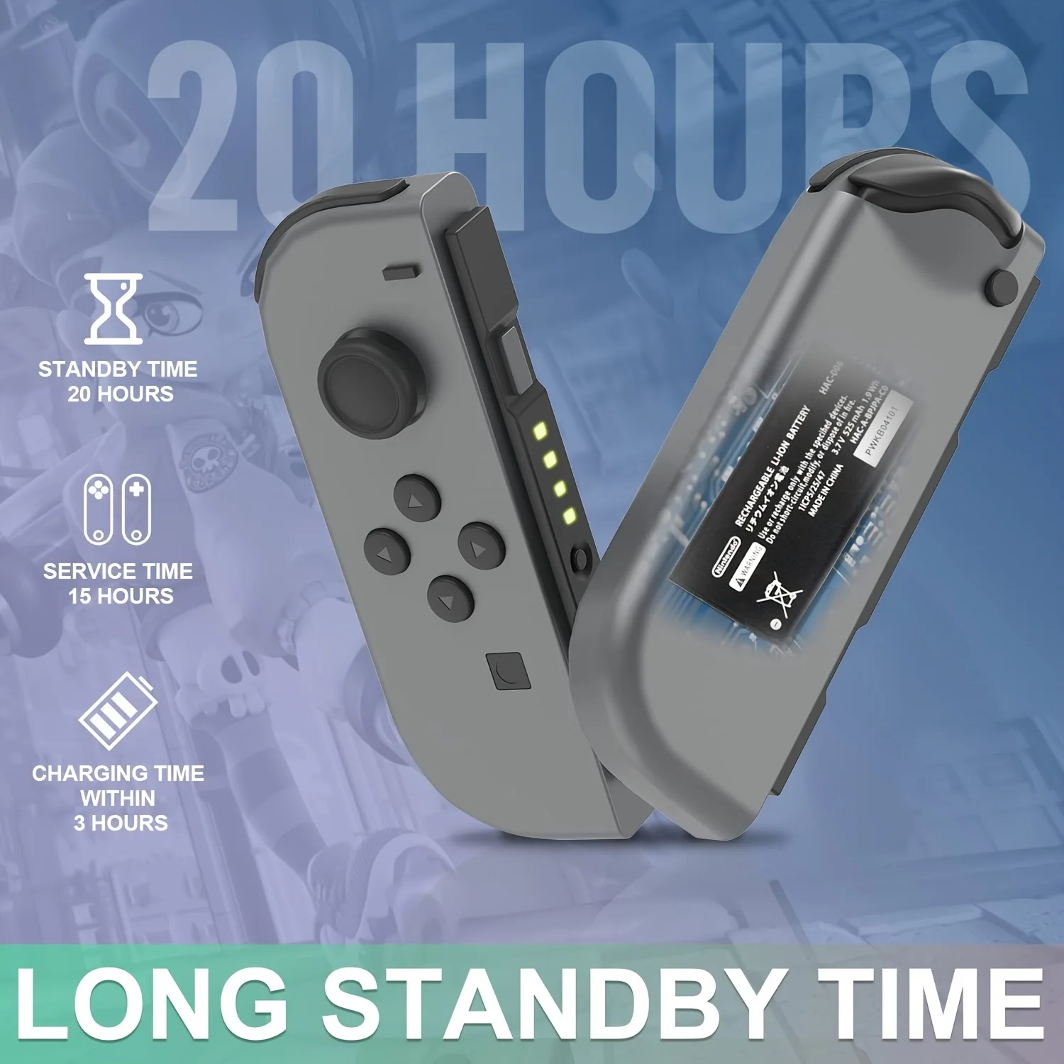 Wireless Controller For Nintendo Switch NS/OLED/LITE Gamepad Joystick Dual Vibration Turbo Remote Control 6 Axis Gyro L/R Joypad photo 4