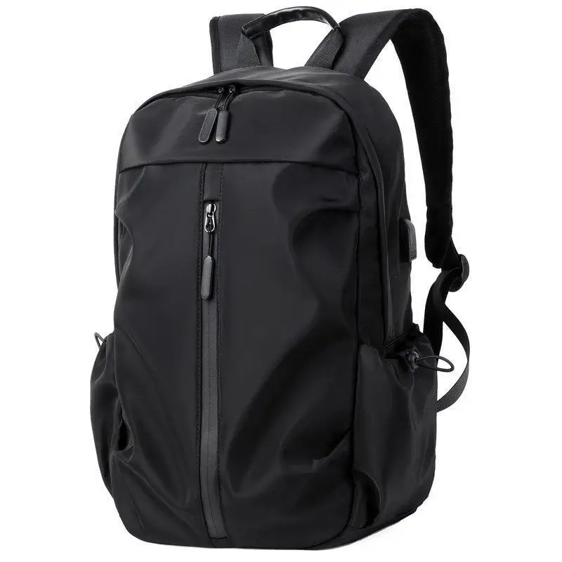 For School Work Travel Hiking Water Resistant Grey Laptop Backpack Large Capacity Padded Straps photo 3