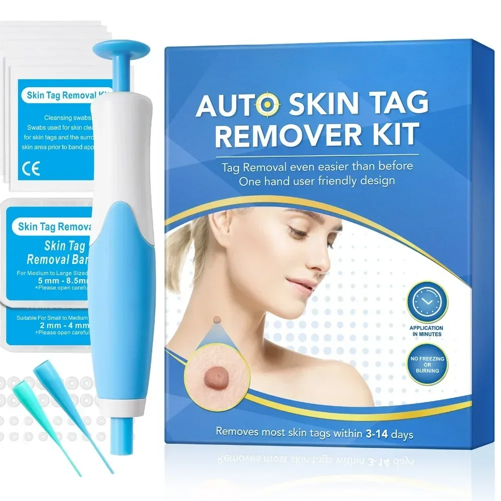 2 IN 1 Painless Auto Micro Skin Tag Removal Kit Adult Skin Tag Mole Wart Remover Device Face Cleaning Skin Care Beauty Tools photo 5