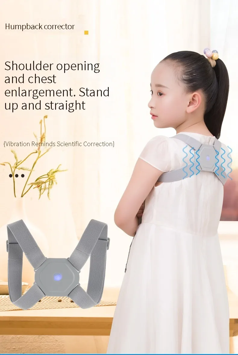 Smart Posture Belt Intelligent Iduction Type Corrector Vibration Reminder Anti Hunchback for Adult Smart Posture Belt photo 2