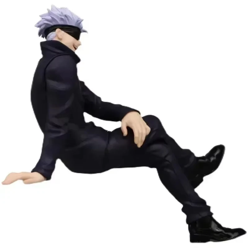 13cm Japanese Anime Jujutsu Kaisen Figure Gojo Satoru Action Figure PVC Model Toys Collectible Statue Noodle Stopper Kids Gift photo 4