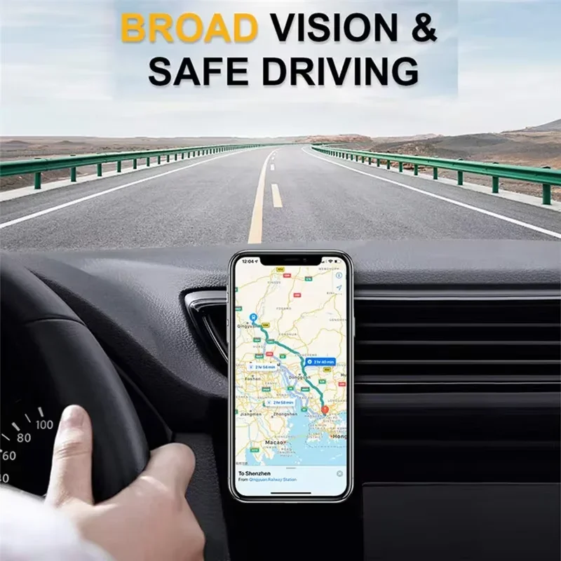 Magnetic Phone Holder Car Mount With Car Air Vent Clip Cellphone Mount Phone Bracket 360 Degree Adjustable Smart Phone Universal photo 3