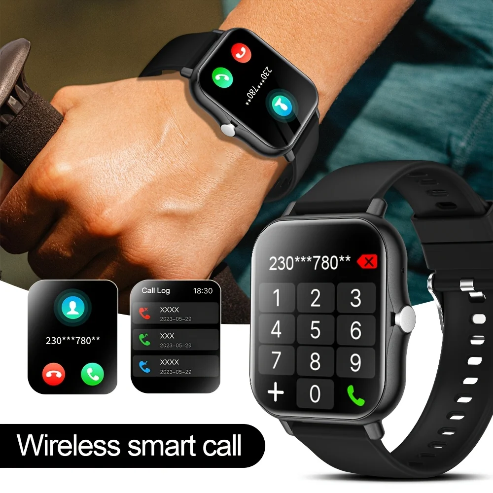 The Highly Sought-after Multi-functional Smartwatch of 2026 Features a Full Touch Display, Silicone Strap photo 2