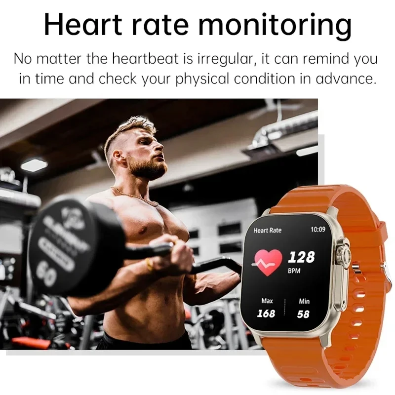 2026 New Men Smart Watch 2.01 Inch HD Screen Bluetooth Call Health Fitness Tracker Multi Sport Mode Smartwatch For Android IOS photo 4