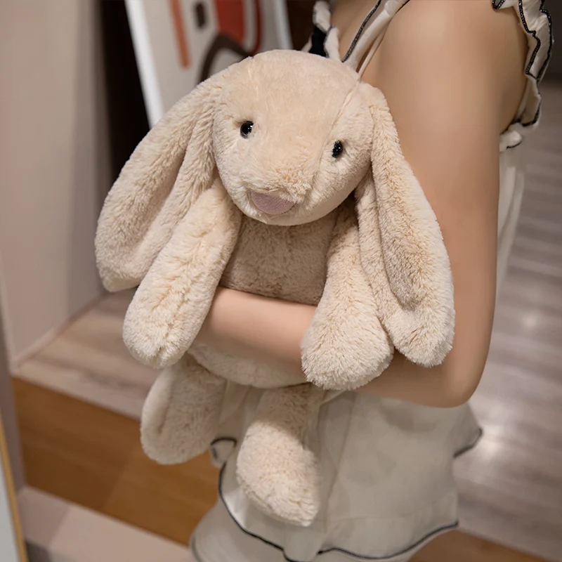 20/30/45cm Cute Plush Toy Stuffed Toy Rabbit Doll Babies Sleeping Companion Kawaii Plush Long Ear Rabbit Doll Children's Gift photo 2